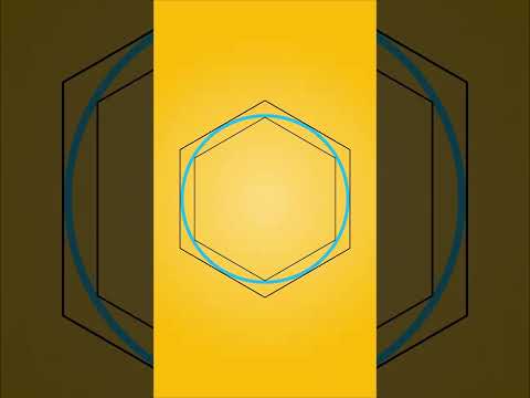 Quest for pi — approximating with polygons