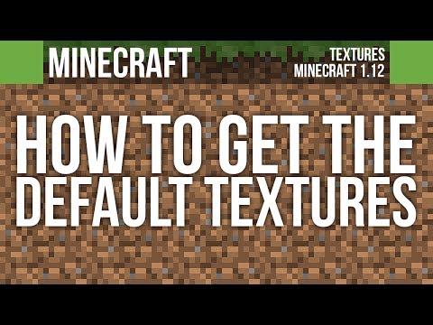 How To Get The Current Default Textures Pack |...