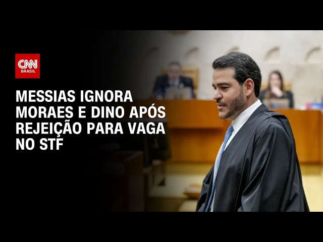 Jorge Messias ignora Alexandre de Moraes e Flávio Dino após rejeição no Senado | HORA H