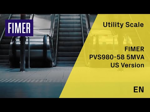 FIMER - PVS980-58 5MVA - US Version - EN