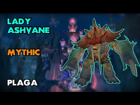Plaga vs Lady Ashvane Mythic | Enhancement PoV