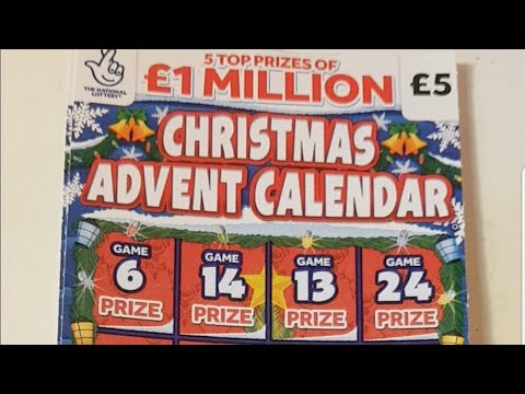 😋😋win win Christmas advent calendar scratch cards😋😋