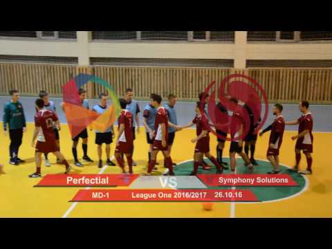 Perfectial 4 - 4 Symphony Solutions (League One 2016/2017, Group Stage Highlights)