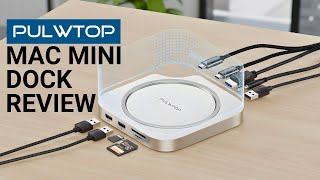 PULWTOP Mac mini M4 Dock - Best Mac Mini Docking Station You Can Get on a Budget