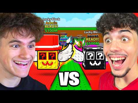 Mate VS MaxRandom! LUCKYBLOCK AURA BATLLE su ROBLOX STEAL A BRAINROT!