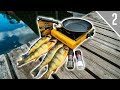 Cooking Jumbo Perch Lakeside (Catch & Cook)