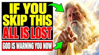 ✝️ God Says: I TOLD YOU… BUT YOU STILL DIDN’T LISTEN 😡 God's Message Today - Jesus Affirmation