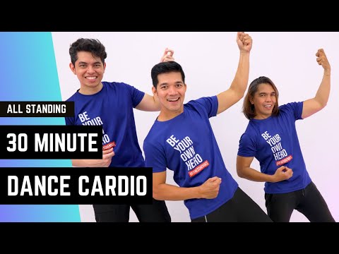 30 MIN FAT BURNING DANCE CARDIO WORKOUT | ALL STANDING | FH#136