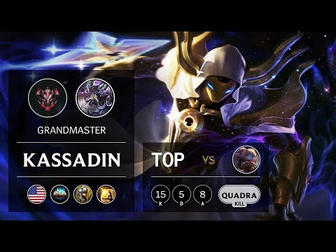 Kassadin Top vs Poppy - NA Grandmaster Patch 9.12