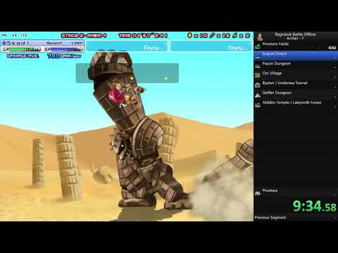 Ragnarok Battle Offline Speedrun - Archer F (1:35:03)