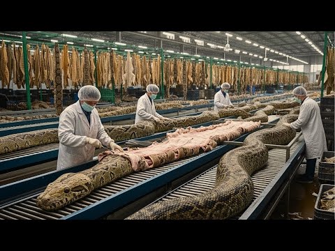 How U.S. Fishermen Catch Millions of Cod with Pots — Inside the World’s Largest Python Factories!