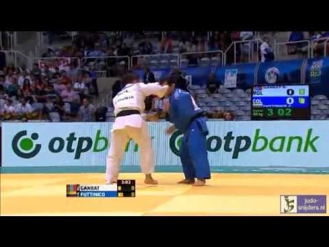 Judo 2013 World Championship Rio de Janeiro: Ganbat (MGL) - Futtinico (COL) [-60kg]