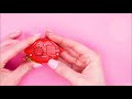 S.W.A.K. raktų pakabukas su garsu Red Glitter Kiss, 4115