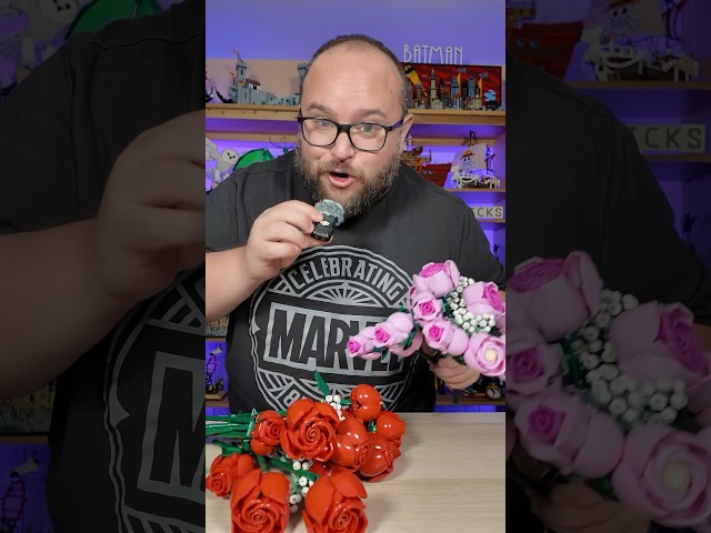Vídeo relacionado con LEGO Botanicals Ramo de Rosas Rojas - Flores Artificiales para Decoración del Hogar - Idea de Regalo para San Valentín y Aniversario para Mujeres y Hombres - Maquetas para Construir 10328
