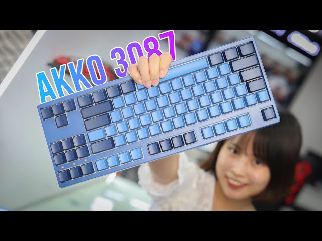 Bàn phím cơ Akko 3087SP Ocean Star - Cherry Switch