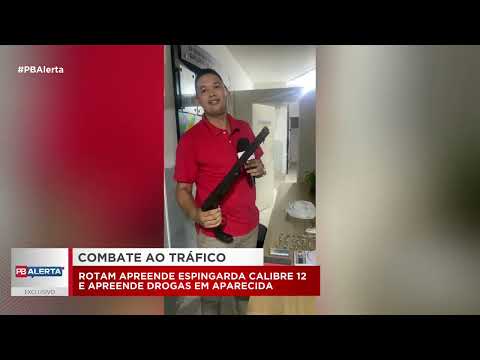 Combate ao tráfico em Aparecida pela Guarnição da Rotam Águia-12 