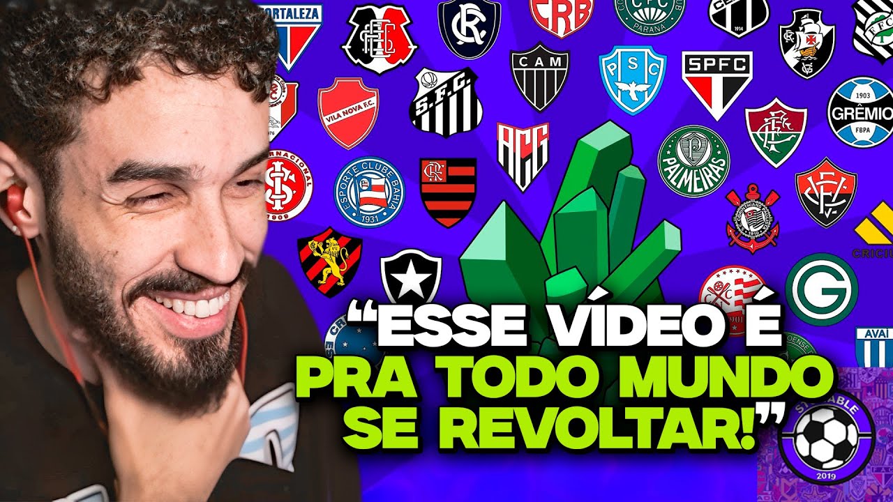 O PONTO FRACO DEFINITIVO DOS MAIORES TIMES DO BRASIL | REACT STORABLE FUTEBOL