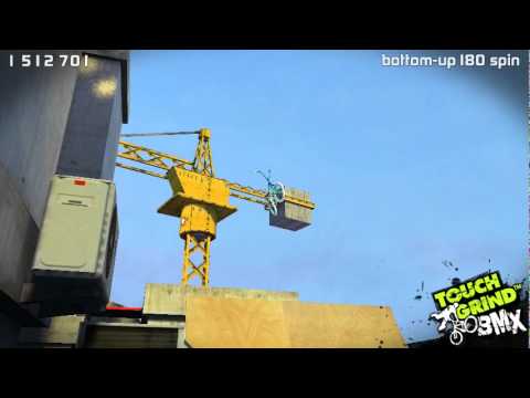 Touchgrind BMX highscore 9.5 million skyline