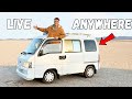I Built The WORLDS SMALLEST CAMPER That You Can Drive