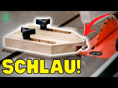 Mit diesem TRICK sparst du richtig viel GELD! | Geniale Tischkreissägen-Vorrichtung | Jonas Winkler