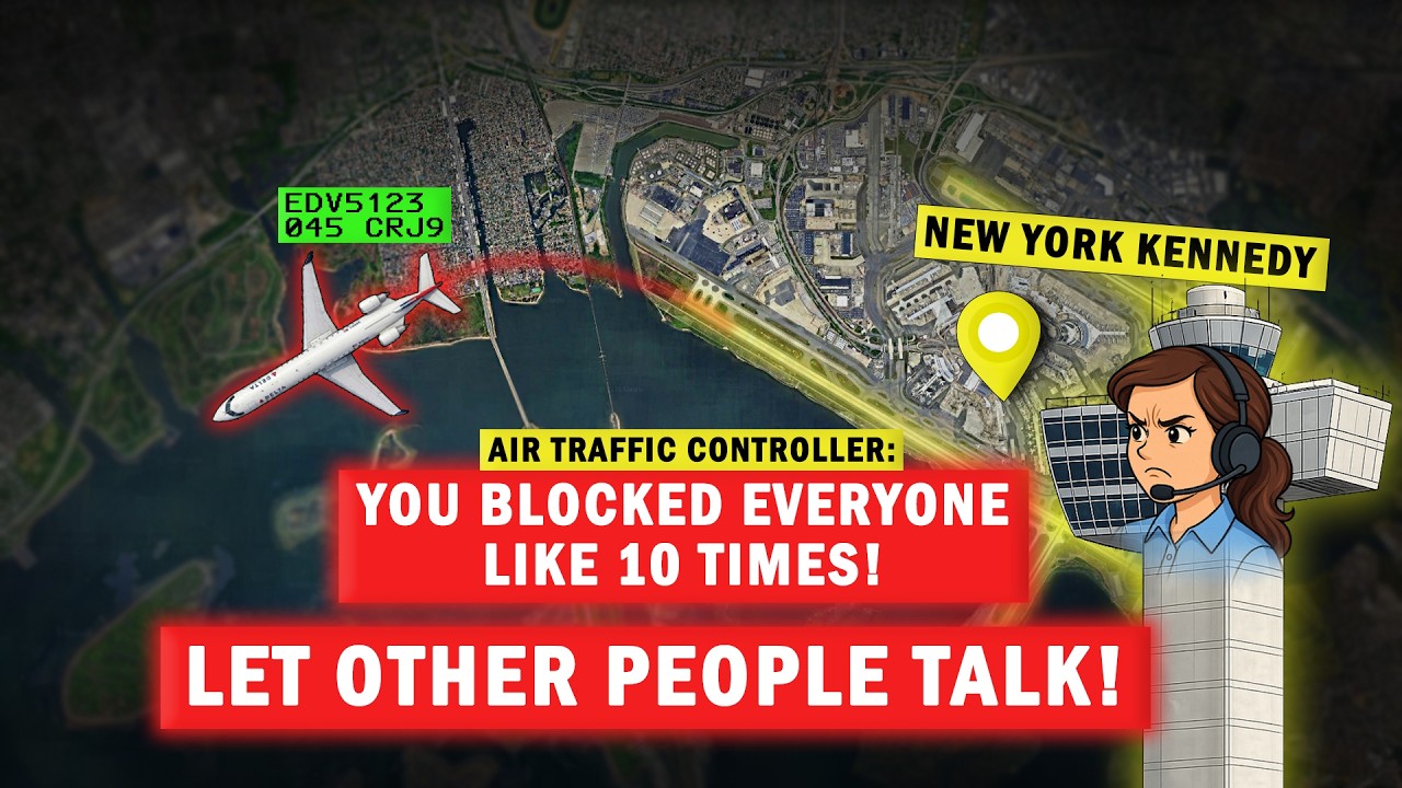JFK Controller Frustrated with Pilots | Is She Getting Punked?