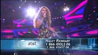 Haley Reinhart - Call Me - American Idol Top 8 - 04/13/11