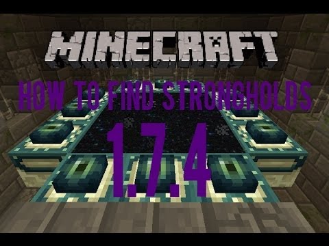 How To Find Strongholds, Villages, Biomes, Slime chunks and Witch huts | Minecraft 1.7.4