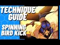 Chun-li spinning bird kick technique guide