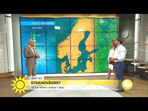 Uppmaning till dig i solen: ”Man måste vara försiktig!” - Nyhetsmorgon (TV4)