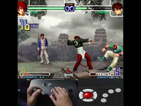 KOF 2002 Combo de Iori 100%
