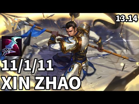 Xin Zhao Jungle vs Karthus - KR Master | Patch 13.14