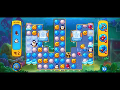 Fishdom level 10153 no boosters フィッシュダム ノーマル