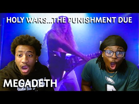 MEGADETH COMPLETELY BLEW US AWAY | HOLY WARS...THE PUNISHMENT DUE