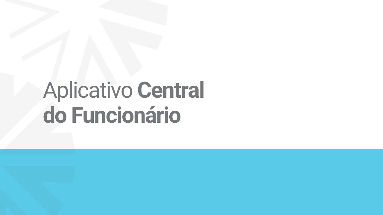 Aplicativo Central do Funcionário - Secullum Ponto Web