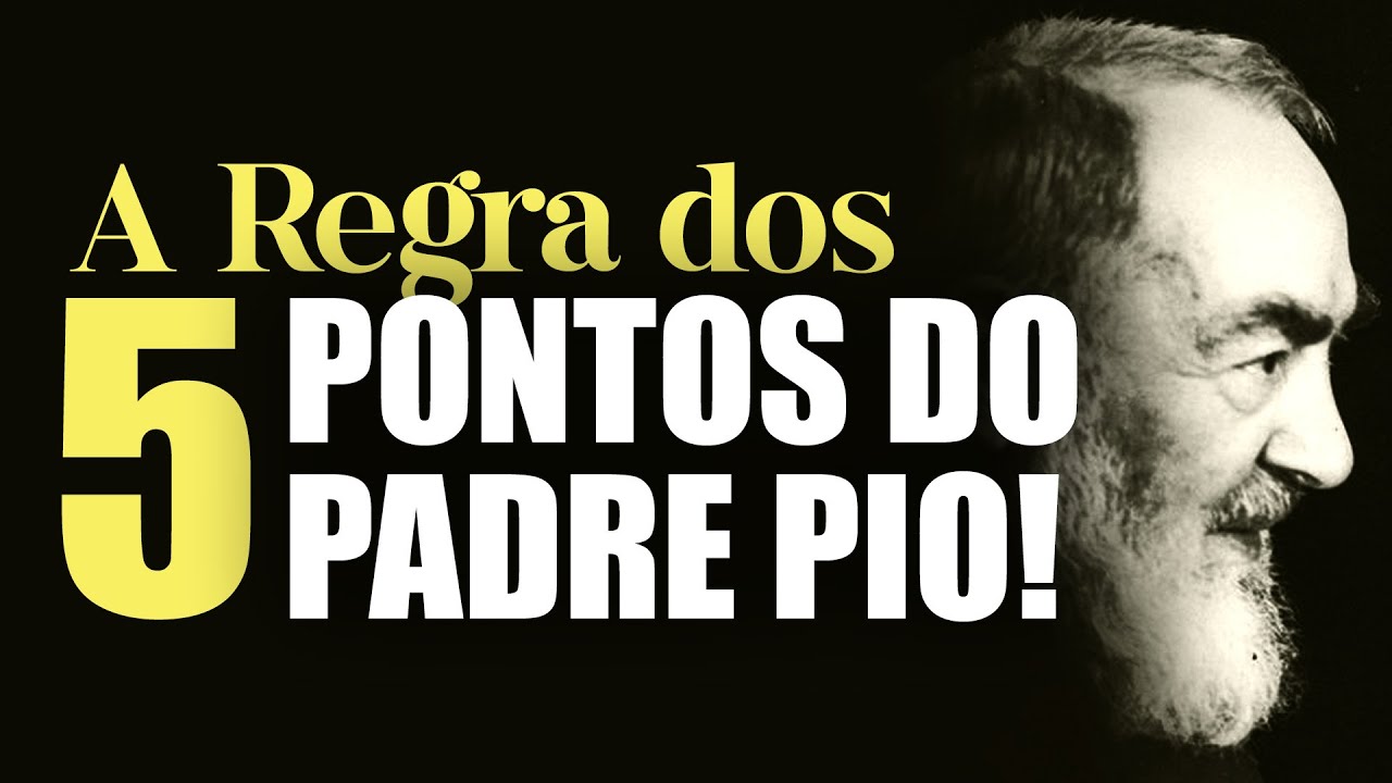 Os 5 Conselhos do Padre Pio para sua Vida Espiritual Decolar!