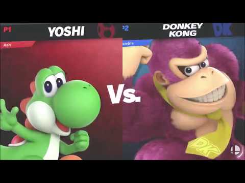 Redzone Rumble 3: Ash (Yoshi) vs ORG Ramble (DK) -  Smash Ultimate