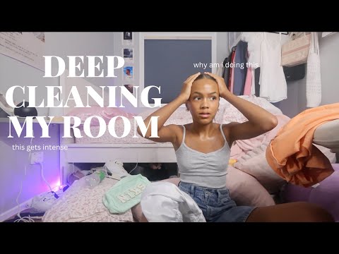 DEEP CLEAN my room!