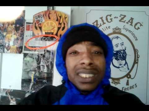 St spitting freestyle in the man cave