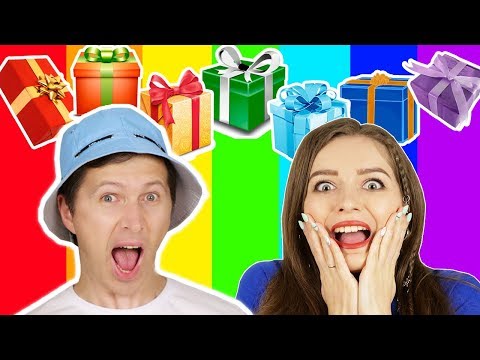 НЕДЕЛЯ ПОДАРКОВ! Обмен подарков по цветам! Радужные подарки!