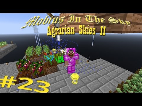 Agrarian Skies 2 - Ep 23: Botania Orechids & Agricraft Lapander - A JadedCat Minecraft Challenge