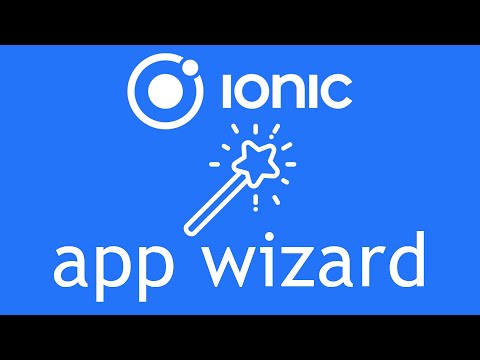 Ionic App Wizard Ionic Framework Tutorial