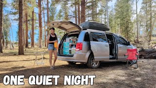 The Calm Before the Chaos | A Productive Yet Peaceful Day of Van Life & Solitude in Greer, AZ