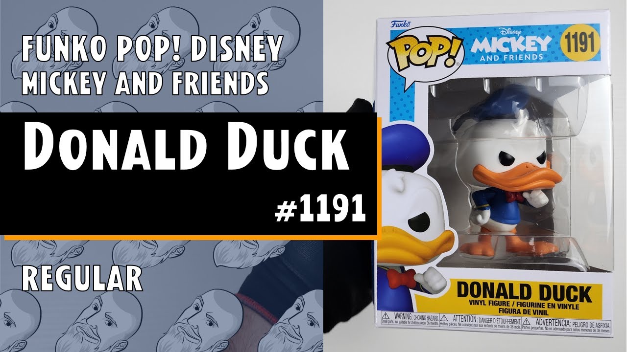 Funko Pop Donald Duck - Mickey and Friends - 1191 // Just One Pop Showcase