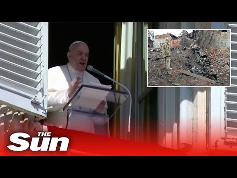 Pope on Russia's invasion of Ukraine: 'In the name of God, stop this massacre'