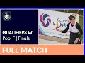 Full Match | 2023 CEV Beach Volleyball Nations Cup | Qualifiers W | Pool F Finals