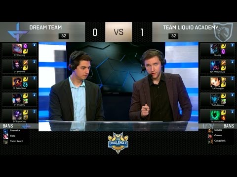 TLA vs DT Highlights Game 2 - Team Liquid Academy vs Dream Team - 2016 NA Challenger Spring