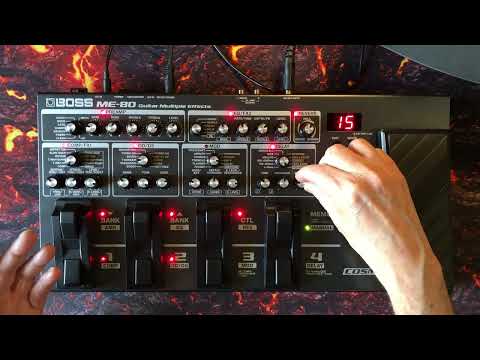 BOSS ME-80 Guitar Multiple Effects - Phrase Looper Tutorial - Everything You Need To Know