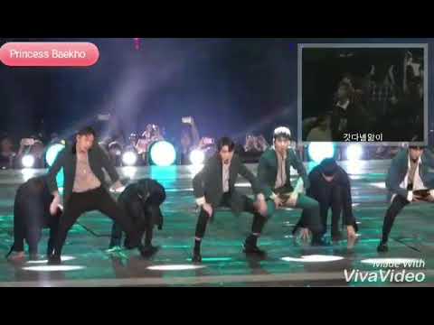 Wanna One watching NU'EST W in BOF