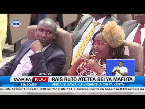 Ruto Atetea Bei ya Mafuta Akiwa Kanisani Karen