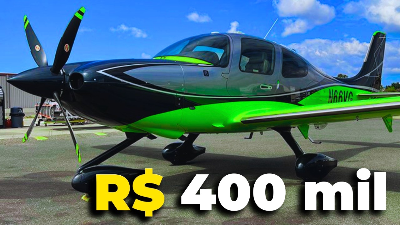 Os 10 AVIÕES monomotores Mais Acessíveis no Brasil em 2025!